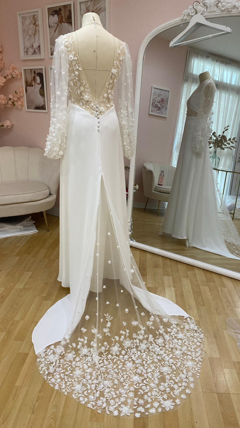 Création d’une robe de mariée sur-mesure