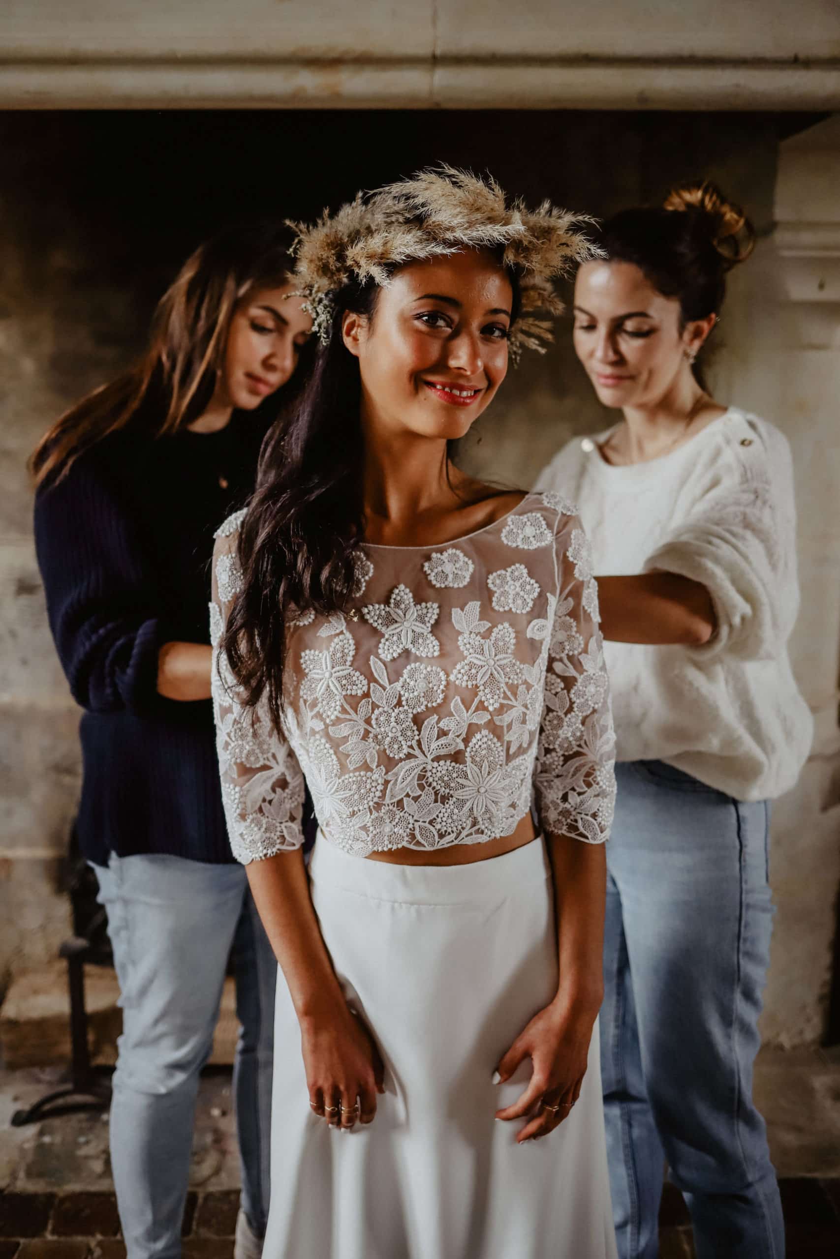 photographie mariée