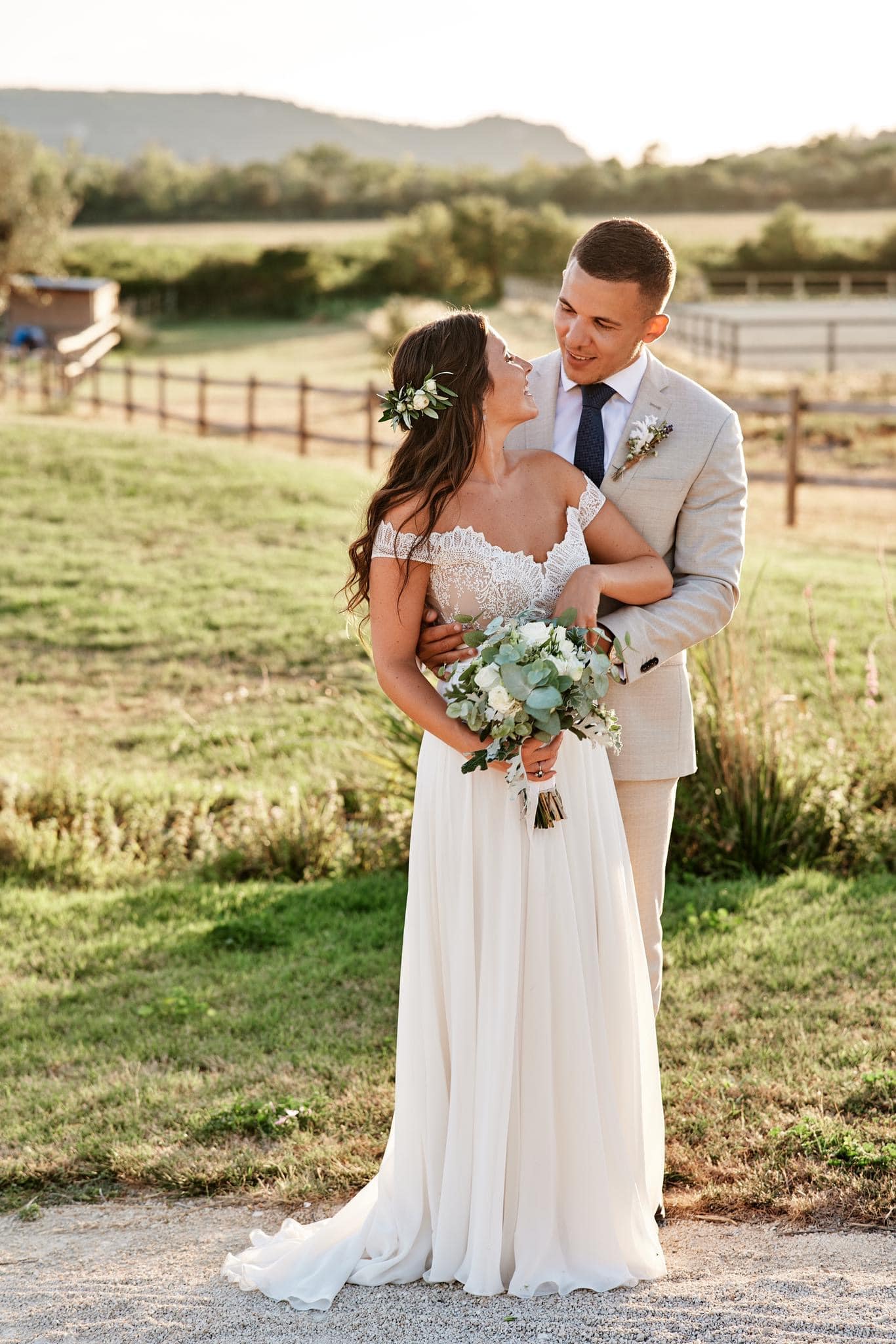 photographie mariée