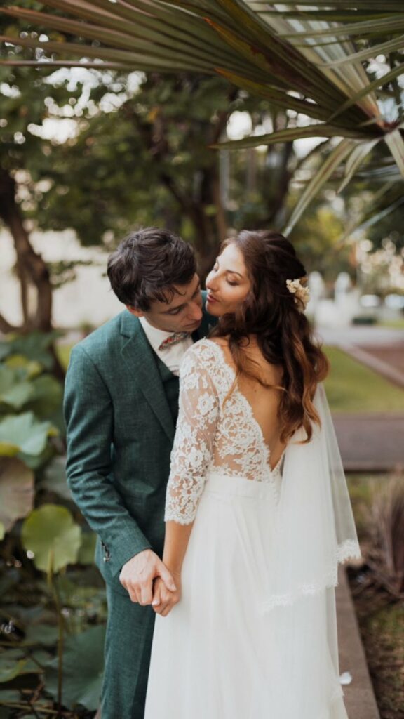 photographie mariée