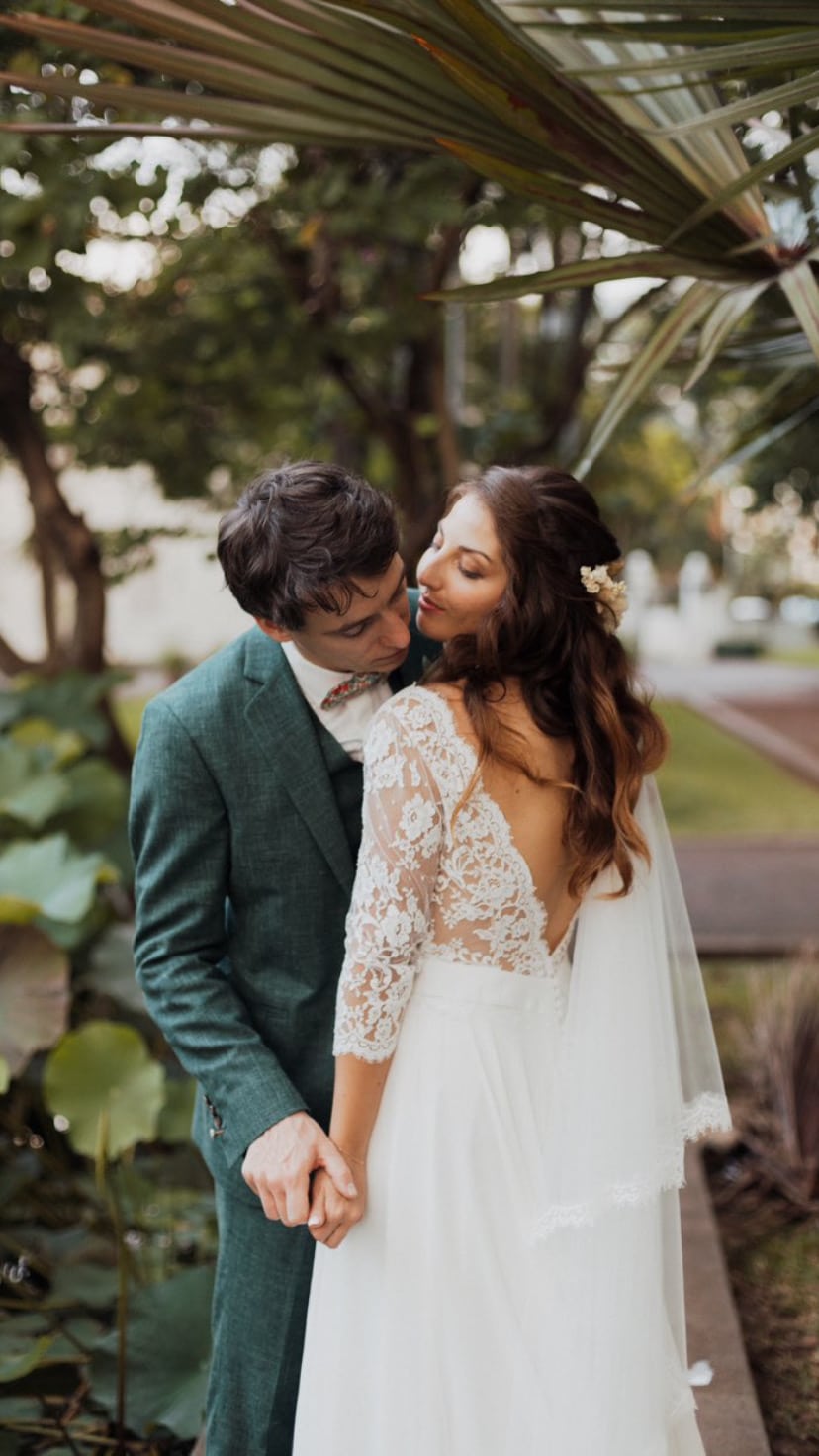 photographie mariée