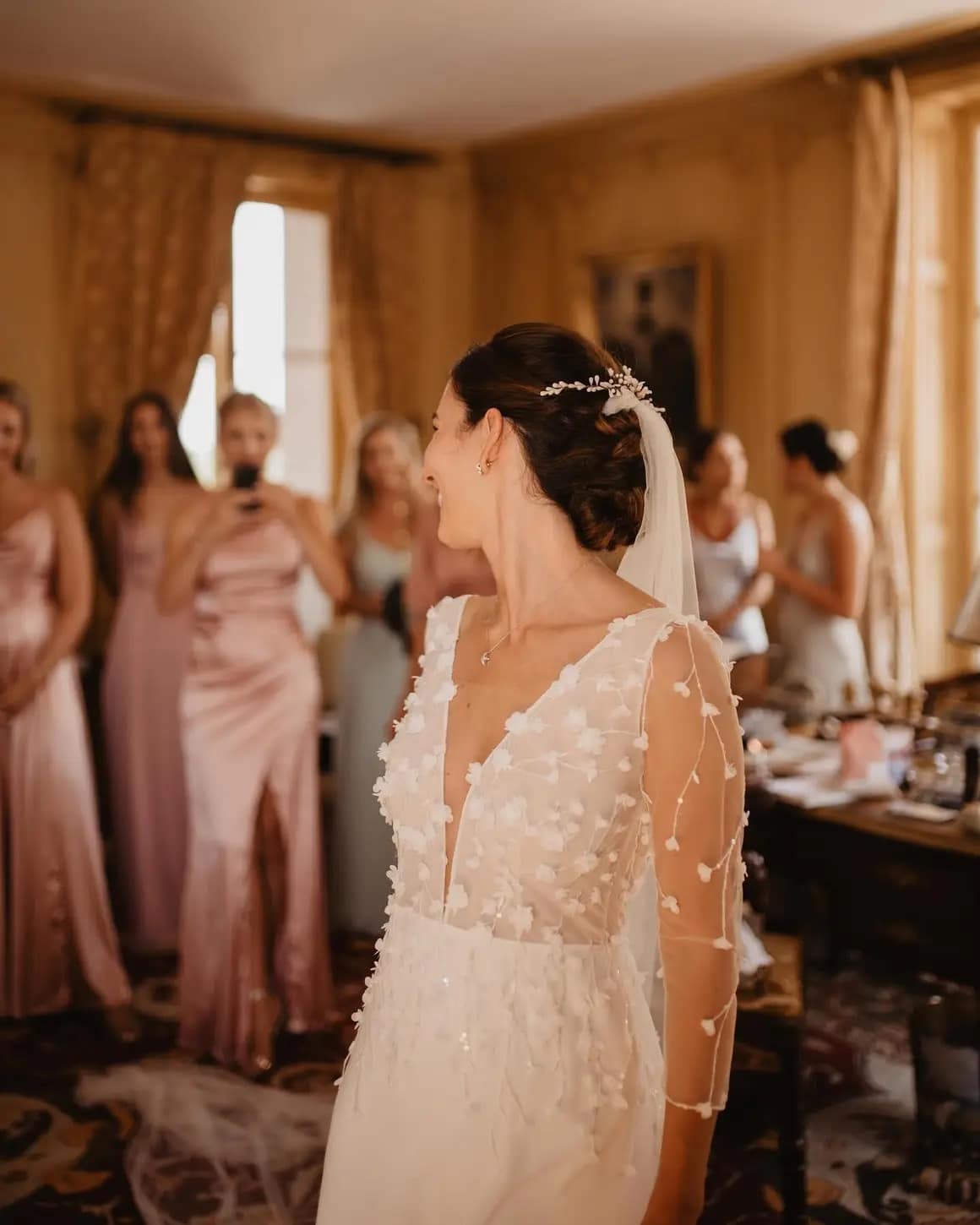 photographie mariée