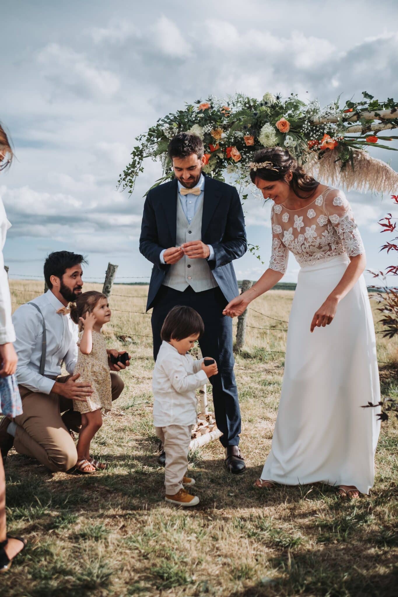 photographie mariée