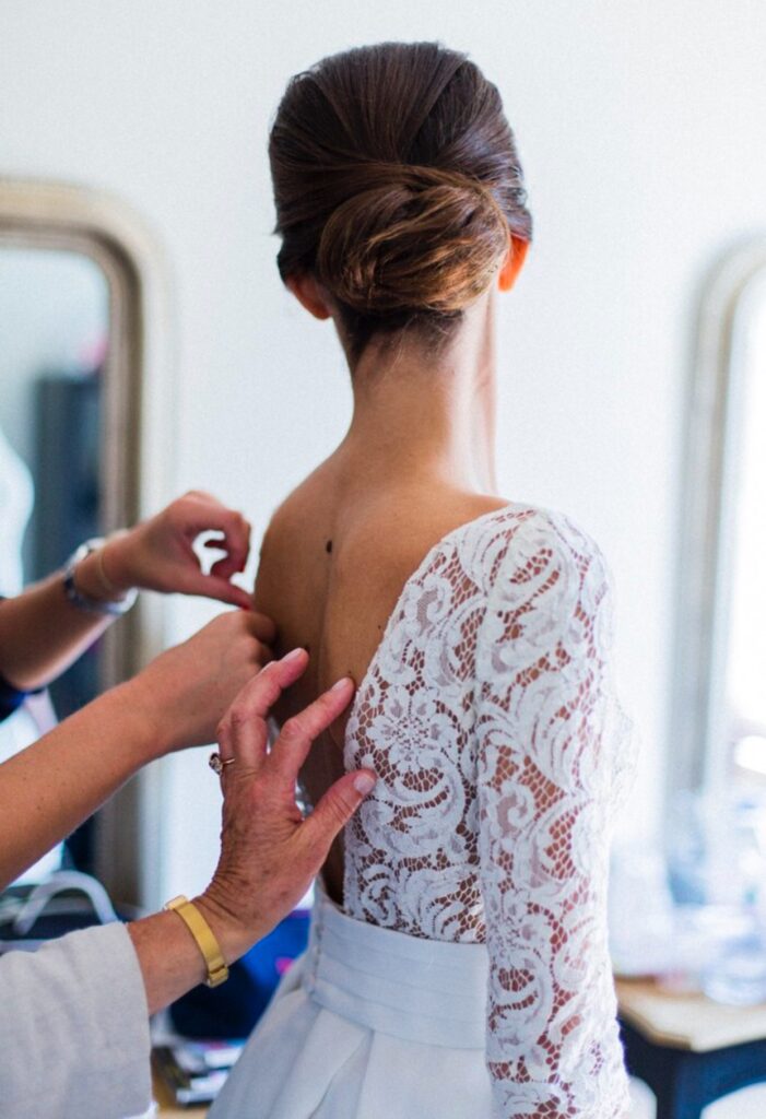 photographie mariée