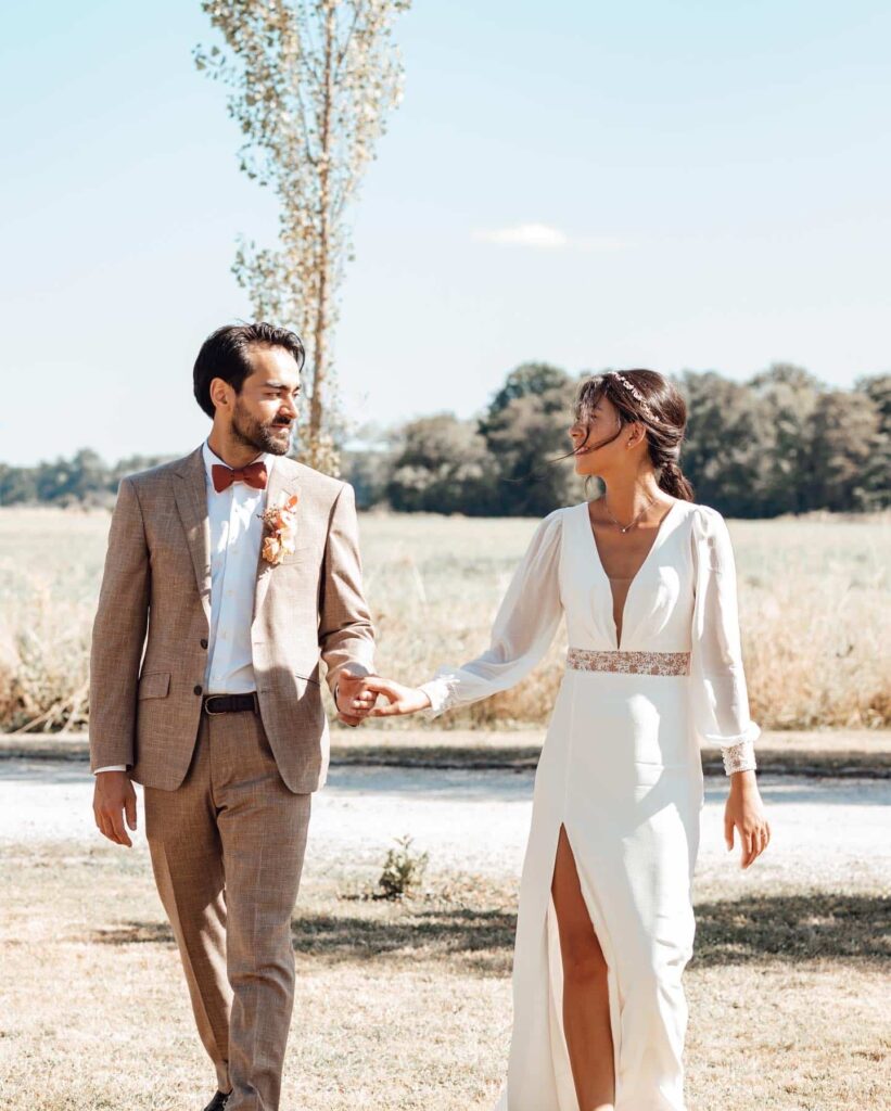 photographie mariée