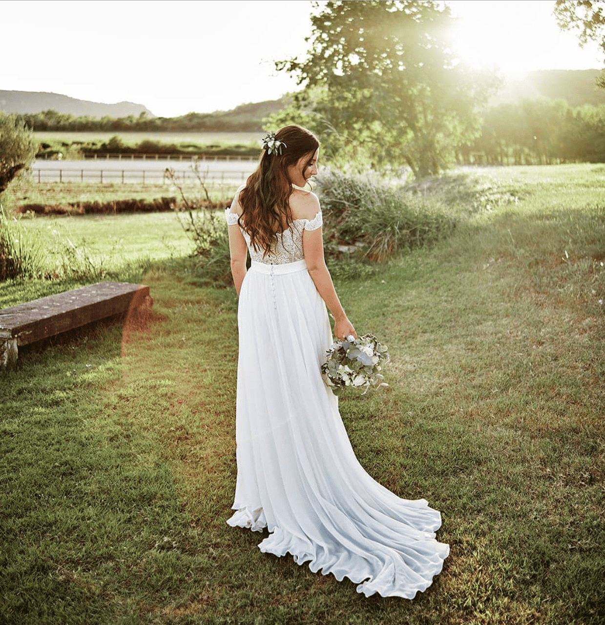 photographie mariée